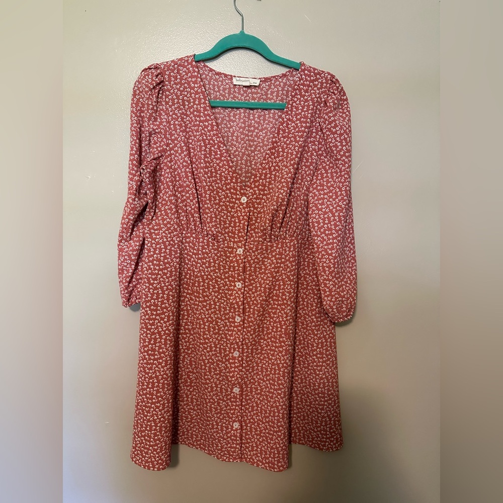 BeBop Floral Long Sleeve Dress